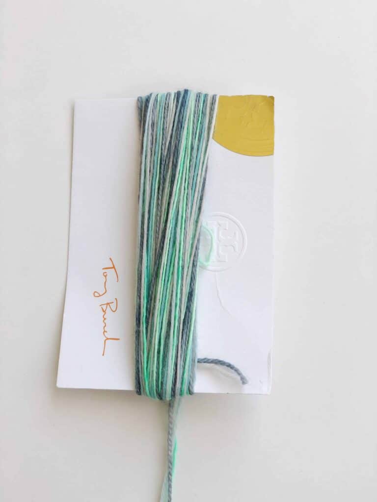 Yarn tassel how to