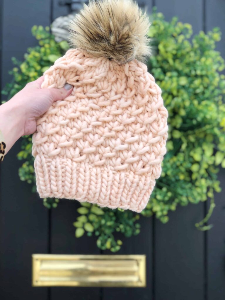 Chunky Hat Knitting Pattern