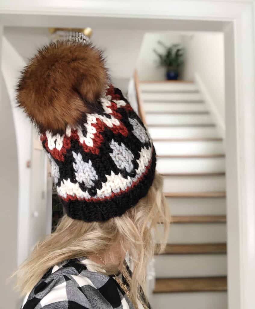 Fair Isle Hat Knitting Pattern