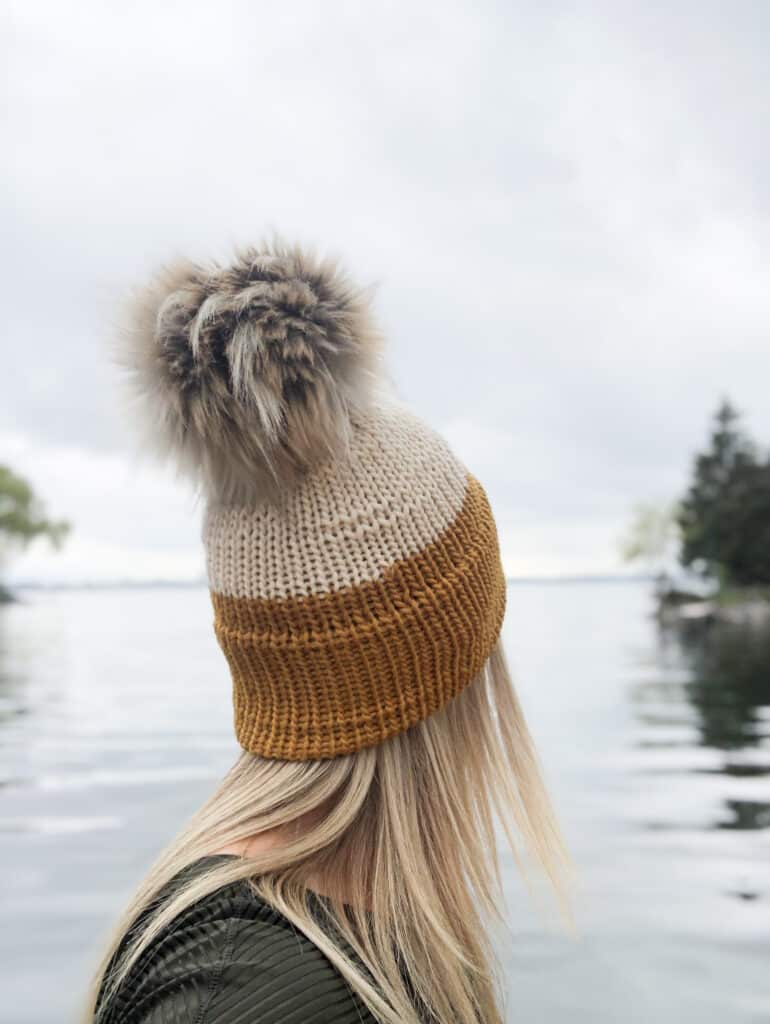 Free Knitting Machine Hat Pattern - Maci Beanie - Whimsy North