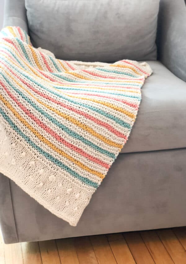 Summer Throwback – Blanket Knitting Pattern
