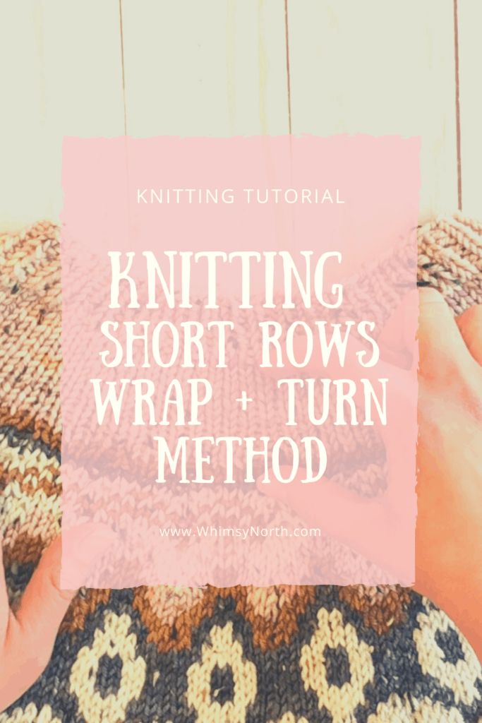 Knitting short rows
