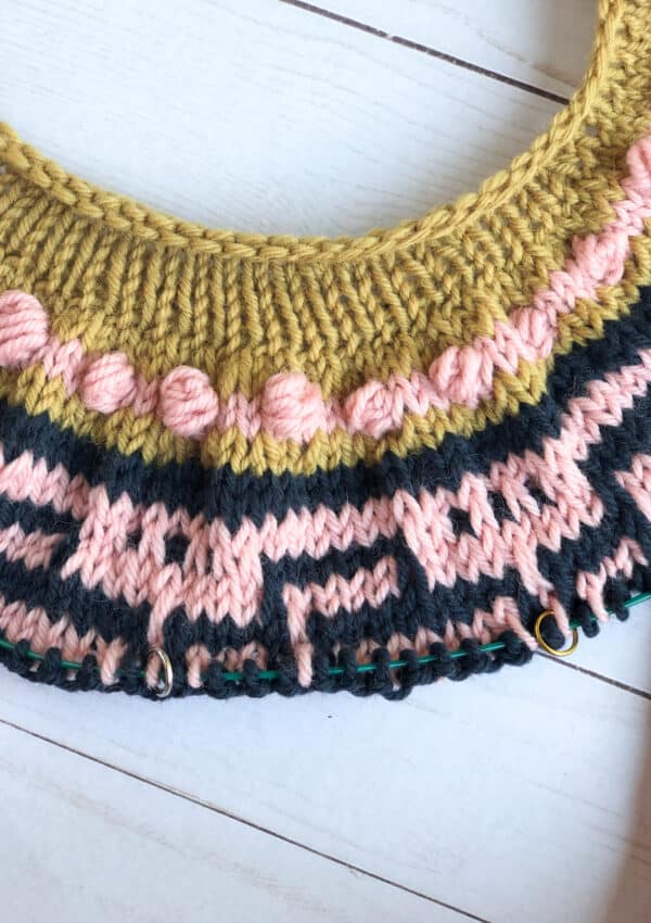 How to do mosaic knitting