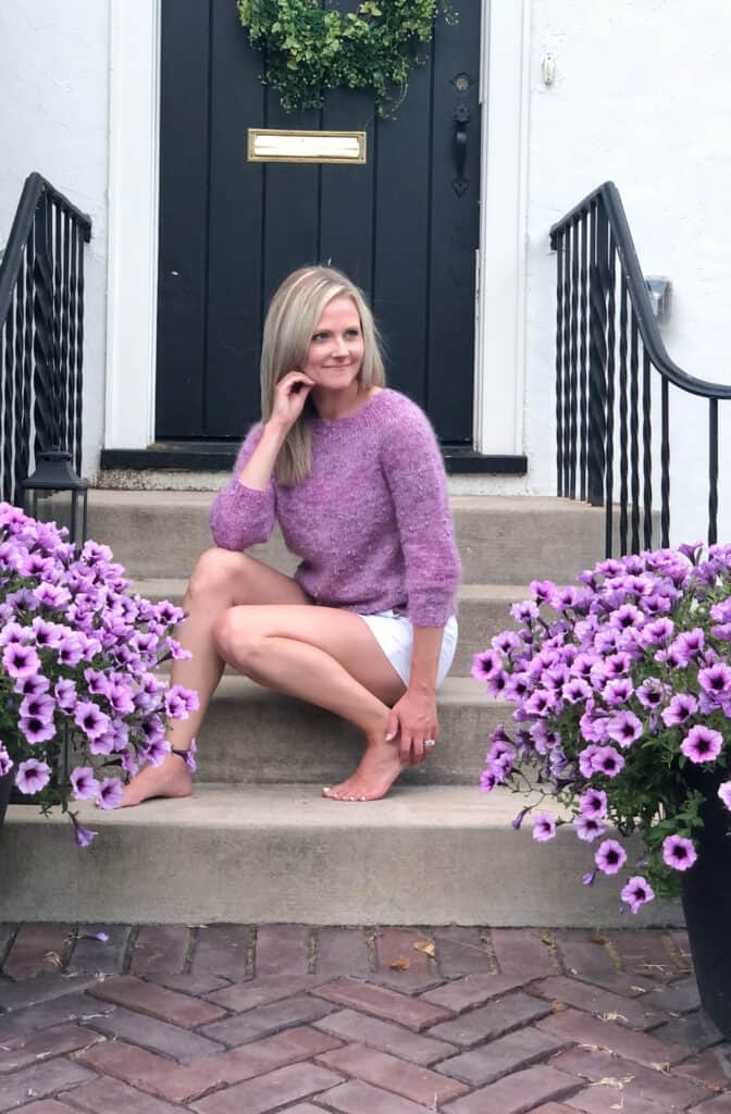 classic and easy knit sweater pattern