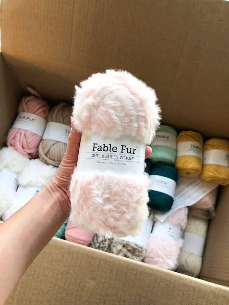 Fable Fur Yarn in 15 Colors