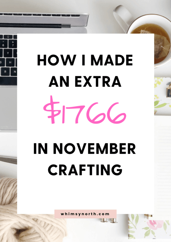 How I made $1766 Knitting in November 2020