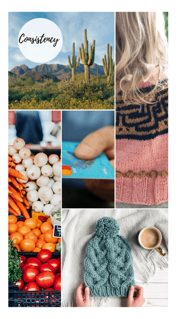 Neutral Playful Vision Board - Venngage