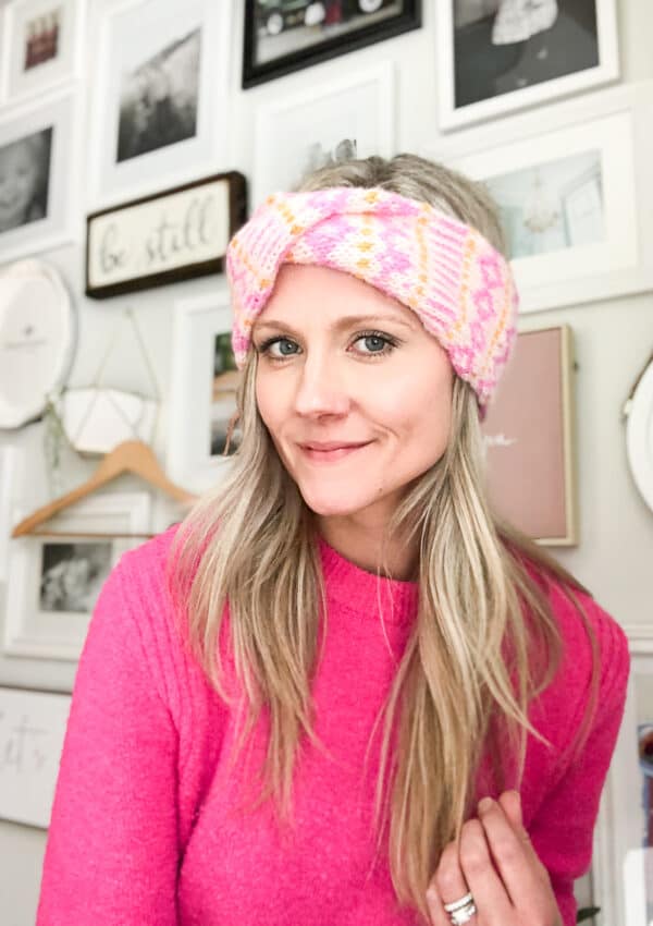 Free fair isle Headband Knitting Pattern